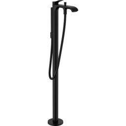 Hansgrohe Vivenis bateria wannowo-prysznicowa wolnostojąca czarny mat 75445670