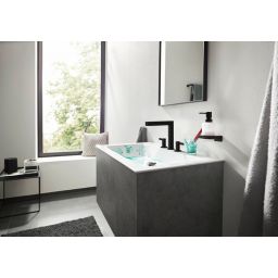 Hansgrohe Finoris bateria umywalkowa 3-otworowa EcoSmart czarny mat 76034670