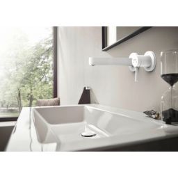 Hansgrohe Finoris bateria umywalkowa podtynkowa EcoSmart biały mat 76051700