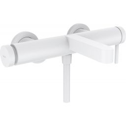 Hansgrohe Finoris bateria wannowo-prysznicowa ścienna biały mat 76420700