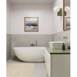 Hagser Ingrid umywalka 49x37,5 cm nablatowa prostokątna biała HGR20000040