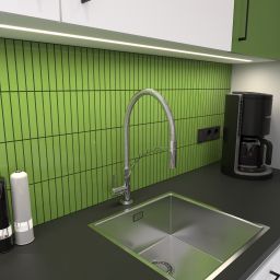 Hagser Hilda bateria kuchenna stojąca chrom HGR20000035