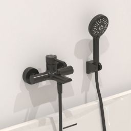 Hagser Ute wąż prysznicowy 150 cm czarny mat HGR31000037