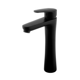 Hagser Della bateria umywalkowa stojąca wysoka czarny mat HGR12000032