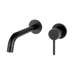 Hagser Lisa bateria umywalkowa podtynkowa komplet czarny mat HGR90000032