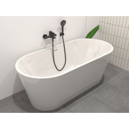 Hagser Petra wanna wolnostojąca 160x75 cm owalna biała HGR50000012