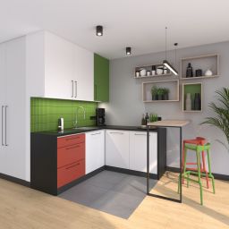 Hagser Hilda bateria kuchenna stojąca chrom HGR20000035