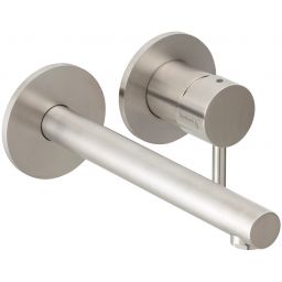 Herzbach Design iX bateria umywalkowa podtynkowa stal szczotkowana 17.139745.1.09