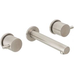 Herzbach Design iX bateria umywalkowa podtynkowa stal szczotkowana 17.959050.1.09