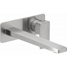 Herzbach Ceo iX-finish bateria umywalkowa podtynkowa stal nierdzewna 36.220957.2.14