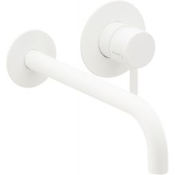 Herzbach Deep White bateria umywalkowa podtynkowa biały mat 23.203757.1.07