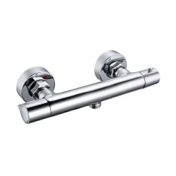 Invena Slim bateria prysznicowa ścienna termostatyczna chrom BT-00-S01
