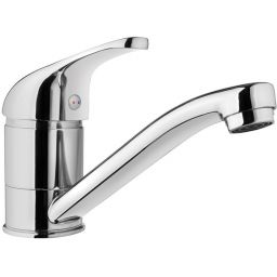 Invena Perea bateria umywalkowa stojąca chrom BU-05-K01