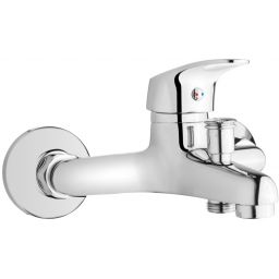Invena Ava New bateria wannowo-prysznicowa ścienna chrom BW-06-001