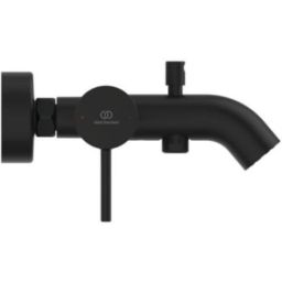 Ideal Standard Ceraline bateria wannowo-prysznicowa ścienna satynowa czerń A8559XG