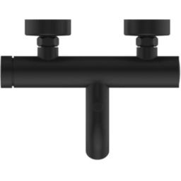 Ideal Standard Ceraline bateria wannowo-prysznicowa ścienna satynowa czerń A8559XG