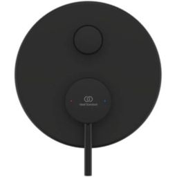 Ideal Standard Ceraline bateria wannowo-prysznicowa podtynkowa satynowa czerń A8567XG