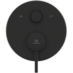 Ideal Standard Ceraline bateria wannowo-prysznicowa podtynkowa satynowa czerń A8568XG