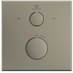 Ideal Standard Ceratherm C100 bateria wannowo-prysznicowa podtynkowa srebrna burza A8588GN