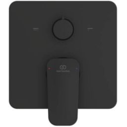 Ideal Standard Ceraplan bateria wannowo-prysznicowa podtynkowa satynowa czerń A8719XG