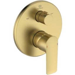 Ideal Standard Connect Air bateria wannowo-prysznicowa podtynkowa złoto mat A8741A2