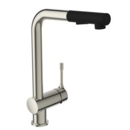 Ideal Standard Ceralook Blue Start bateria kuchenna stojąca srebrny mat BC178GN