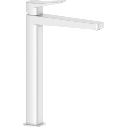 KFA Armatura Malaga White bateria umywalkowa stojąca wysoka biała 4522-712-44