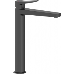 KFA Armatura Malaga Black bateria umywalkowa stojąca wysoka czarna 4522-712-81