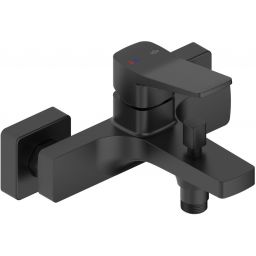 KFA Armatura Malaga Black bateria wannowo-prysznicowa ścienna czarna 4524-010-81