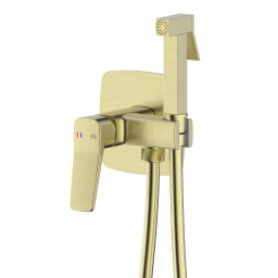 KFA Armatura Malaga Brushed Light Gold  bateria bidetowa podtynkowa złoto szczotkowane 4529-512-31