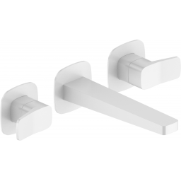 KFA Armatura Malaga White bateria umywalkowa podtynkowa biała 4529-821-44