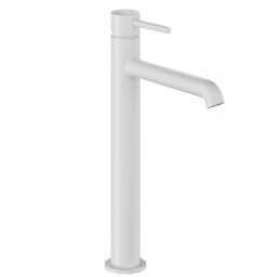 KFA Armatura Moza Mini White bateria umywalkowa stojąca wysoka biała 5032-632-44