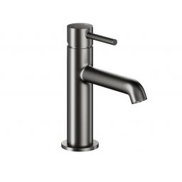 KFA Armatura Moza Mini Gun Metal Grey bateria umywalkowa stojąca grafit szczotkowany 5032-835-61