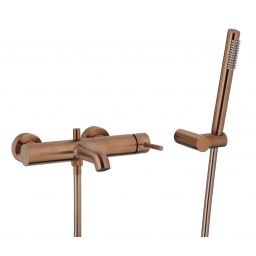KFA Armatura Moza bateria wannowo-prysznicowa ścienna miedź szczotkowana 5034-520-34