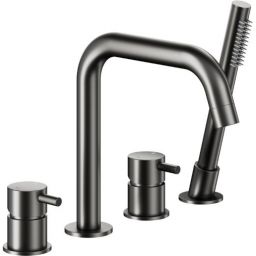 KFA Armatura Moza Gun Metal Grey bateria wannowo-prysznicowa nawannowa grafitowa 5035-210-61