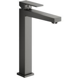 KFA Armatura Logon Gun Metal Grey bateria umywalkowa stojąca wysoka grafit 5132-612-61