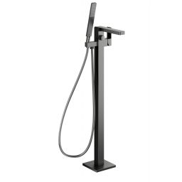 KFA Armatura Logon Gun Metal Grey bateria wannowo-prysznicowa wolnostojąca grafit 5135-510-61