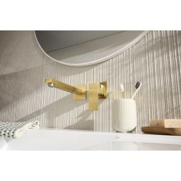 KFA Armatura Logon Brushed Light Gold bateria umywalkowa podtynkowa złoty szczotkowany 5139-810-39