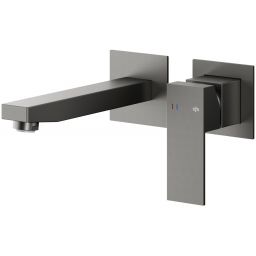 KFA Armatura Logon Gun Metal Grey bateria umywalkowa podtynkowa grafit 5139-810-61