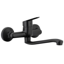 KFA Armatura Sparc bateria kuchenna ścienna czarna 5410-910-81