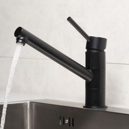 KFA Armatura Andra bateria kuchenna stojąca czarny mat 6533-915-81