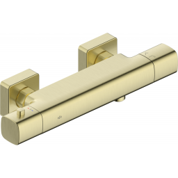KFA Armatura Malaga Brushed Light Gold  bateria prysznicowa ścienna termostatyczna złoto szczotkowane 5756-010-31