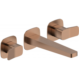 KFA Armatura Malaga Rose Gold bateria umywalkowa podtynkowa miedź szczotkowana 4529-821-34