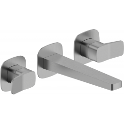 KFA Armatura Malaga Gun Metal Grey bateria umywalkowa podtynkowa grafit 4529-821-61