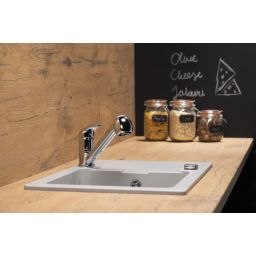 KFA Armatura Indira bateria kuchenna stojąca chrom 6613-110-00