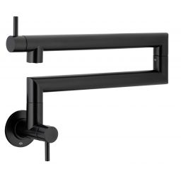 KFA Armatura Moza bateria kuchenna ścienna czarna 6623-030-81