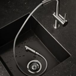 KFA Armatura Duero Edge Inox bateria kuchenna stojąca stal 6623-510-22