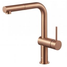 KFA Armatura Duero Edge Brushed Rose Gold bateria kuchenna stojąca miedź szczotkowana 6623-510-34