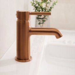 KFA Armatura Moza bateria umywalkowa stojąca miedź szczotkowana 5032-815-34