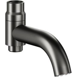 KFA Armatura Moza Gun Metal Grey wylewka wannowa do zestawu prysznicowego grafit 835-670-61